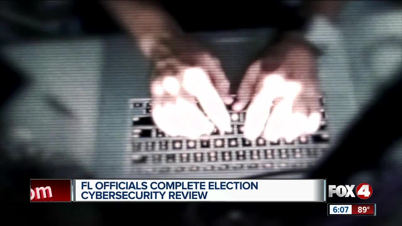 Florida officials complete election cyber security review