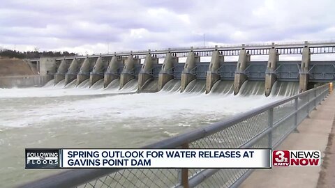 Spring Outlook for Water Releases at Gavins Point Dam