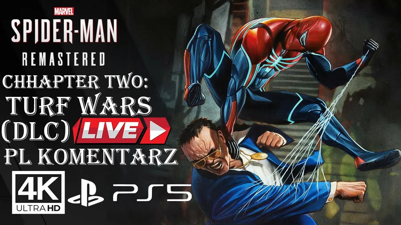 Spider-Man Remastered (DLC) Turf Wars✔️4K 🎵ᵁᴴᴰ 60ᶠᵖˢ PS5 (PL DUB)