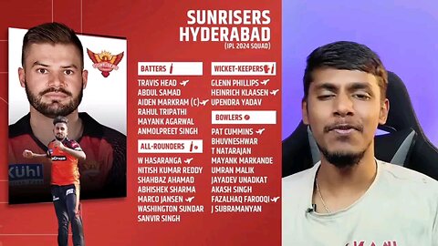 IPL 2024 Full Squad Information