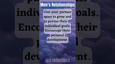 Men's Relationships : Space to Grow