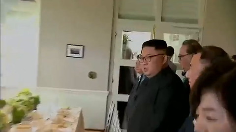 Trump And Kim In 'Handsome And Thin' Photo At Singapore Summit