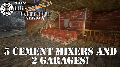 Made 5 Cement Mixers And Two Garages In The Same Episode! The Infected Gameplay S5EP51