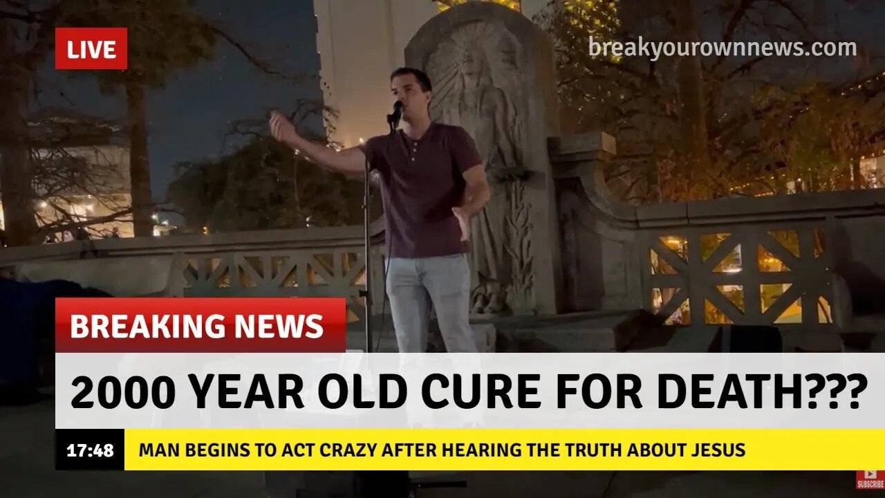 2000 Year Old Cure For Death Found??? - Man Begins To Act Crazy After Hearing The Truth About Jesus