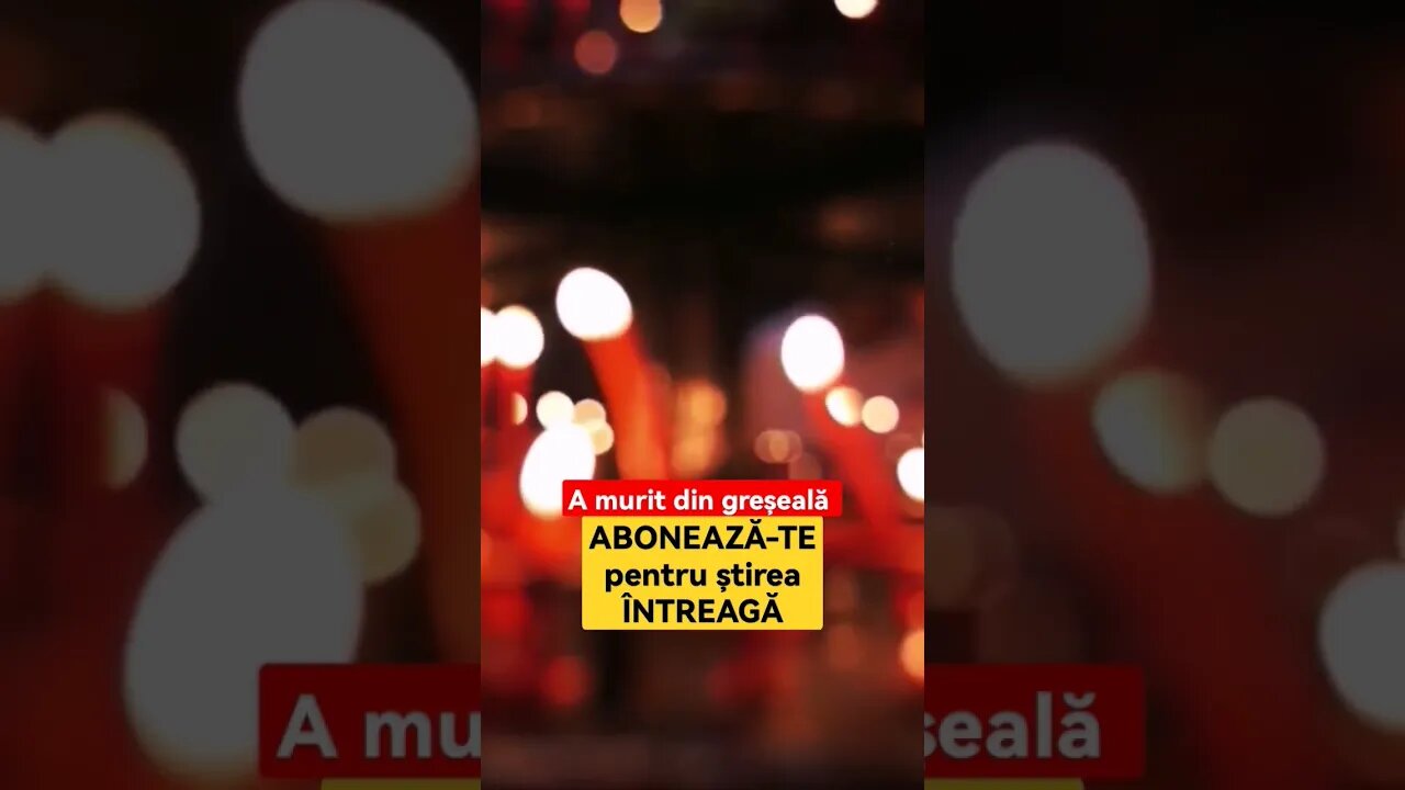 A murit din greșeală #shorts