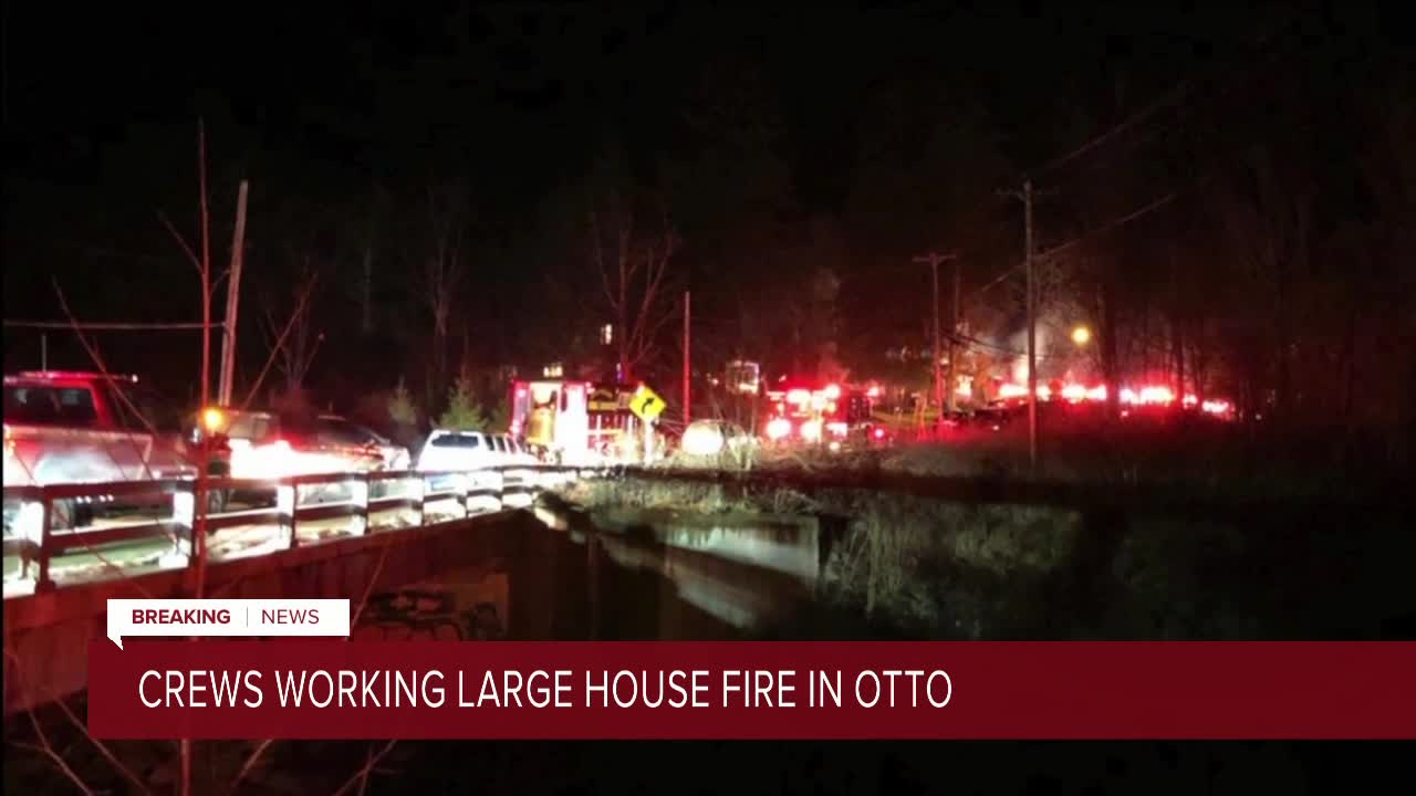 Three people hurt in house fire in Otto