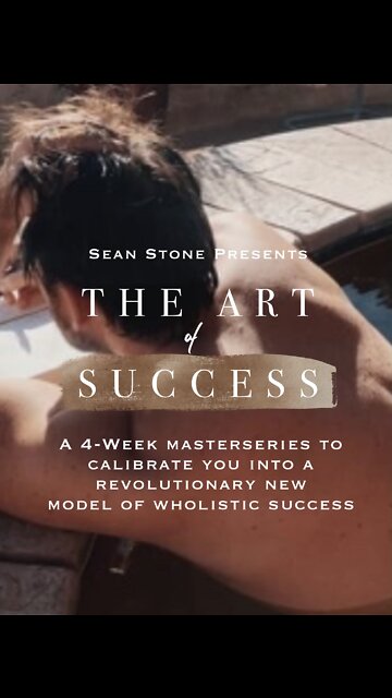 My Upcoming "Art of Success" Workshop
