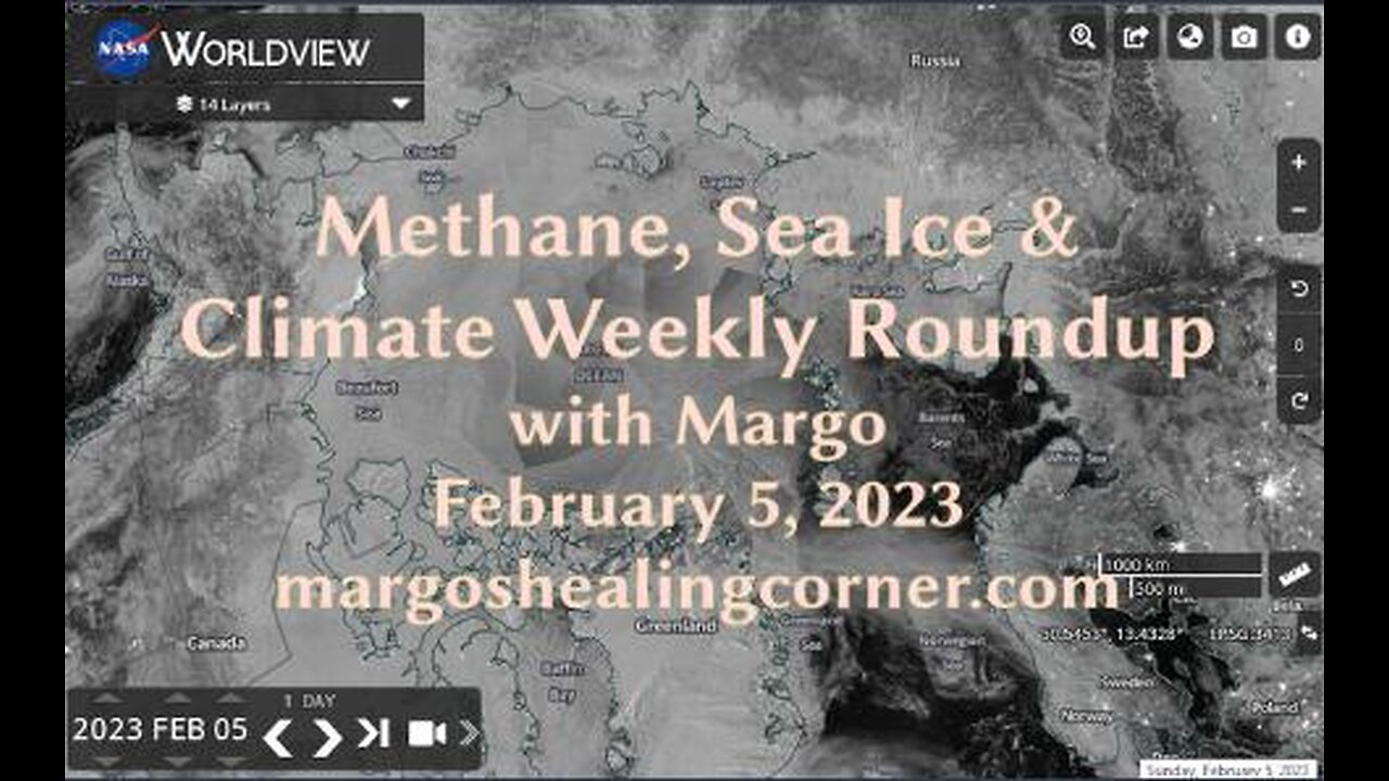 Methane, Sea Ice & Climate Weekly Roundup with Margo (Feb. 5, 2023)