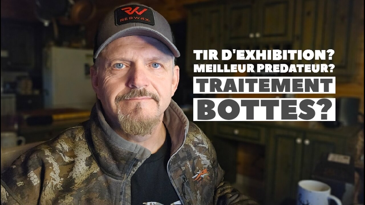 30 dec#1360 Steph Monette ON JASE tir d'exibition et pratique? Meilleur prédateur?