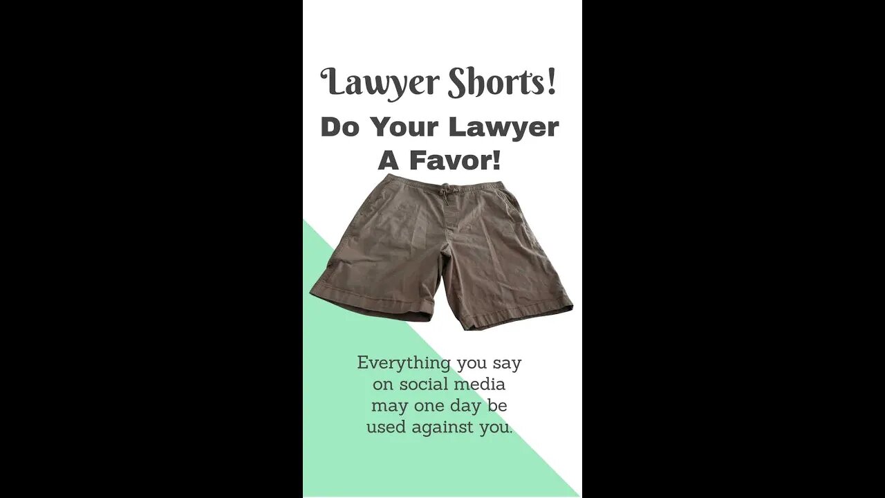 Do Your Lawyer a Favor #shorts