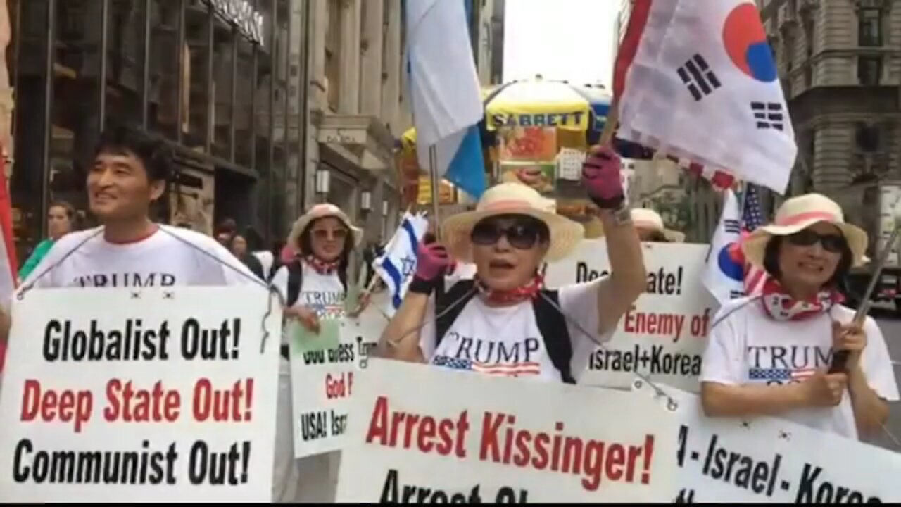 ★Kim Jong-un+Moon Jae-in, Enemy of USA+Korea+Israel! Take Them Out! [태평] 190804 일 [태투 뉴욕 35차-공지]