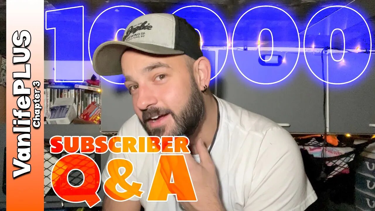 Uncut Q&A with VanlifePLUS - 10,000 SUBSCRIBERS EDITION