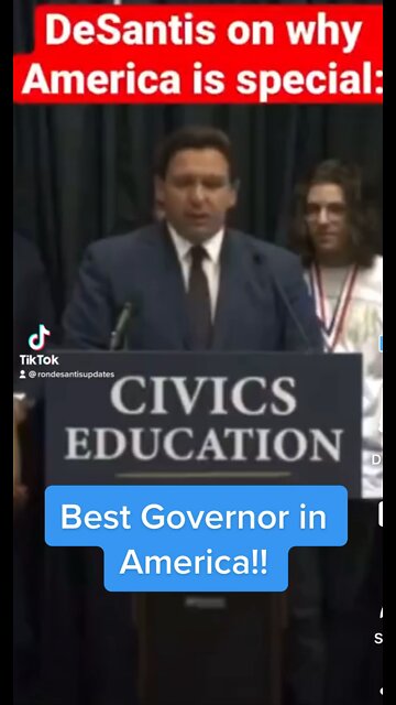 DeSantis on why America is special: Trump | Biden | Bongino | Rumble