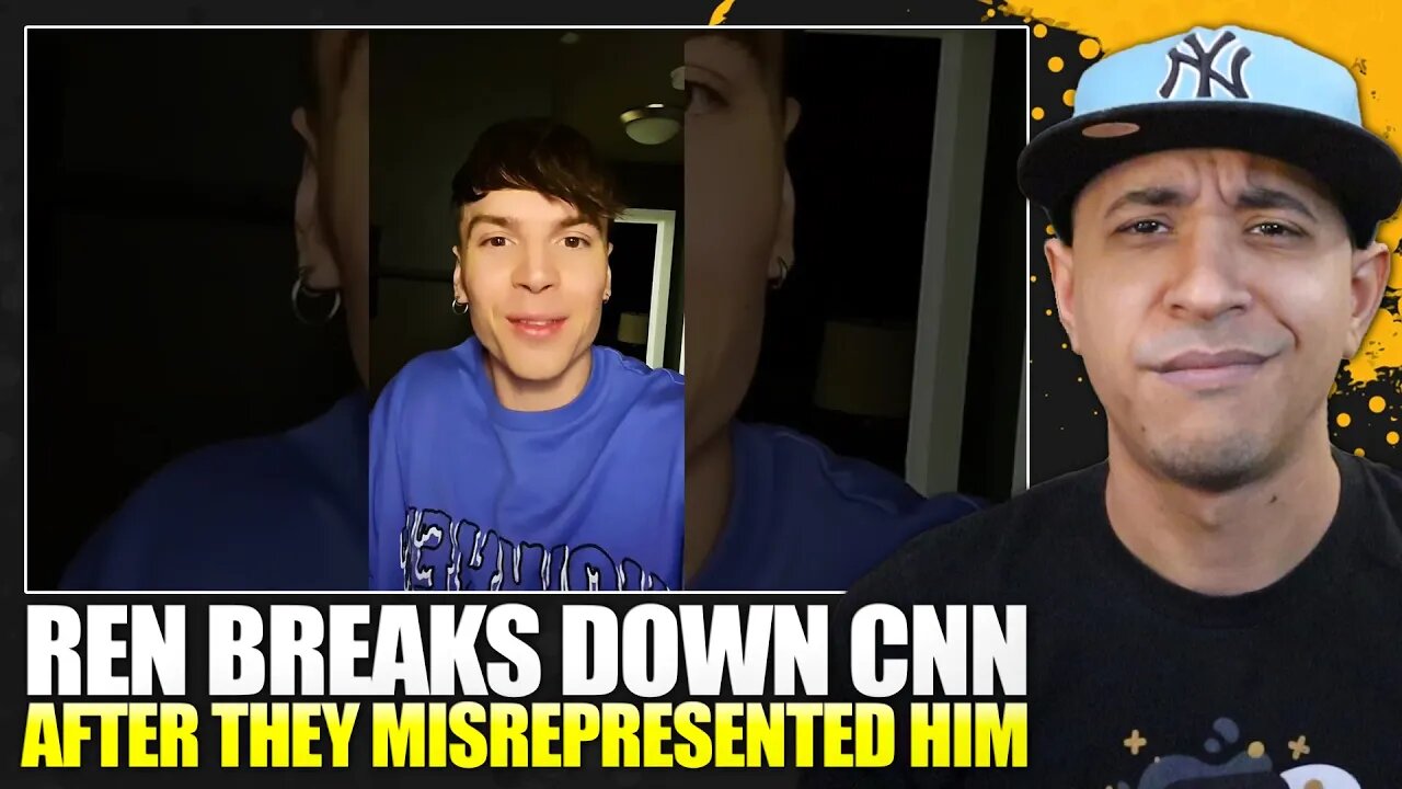 Ren Breaks Down CNN After They Misrepresented Him