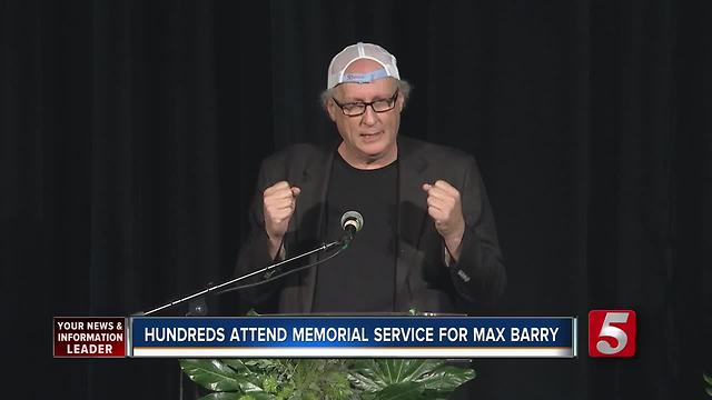 Memorial Service Held For Mayor Barry's Son, Max