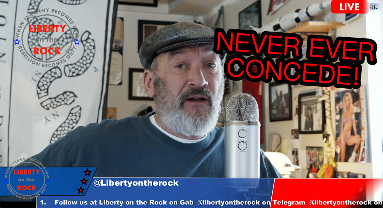 Liberty on the Rock - Never Ever Concede