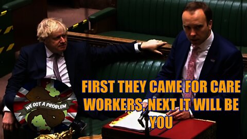 JAB FOR JOB UK. Boris & Hancock Agree To Create Mandatory Vaccination Law For Care Home Staff