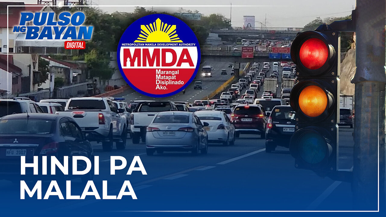 Trapiko ngayong Holiday Season, hindi pa malala −MMDA