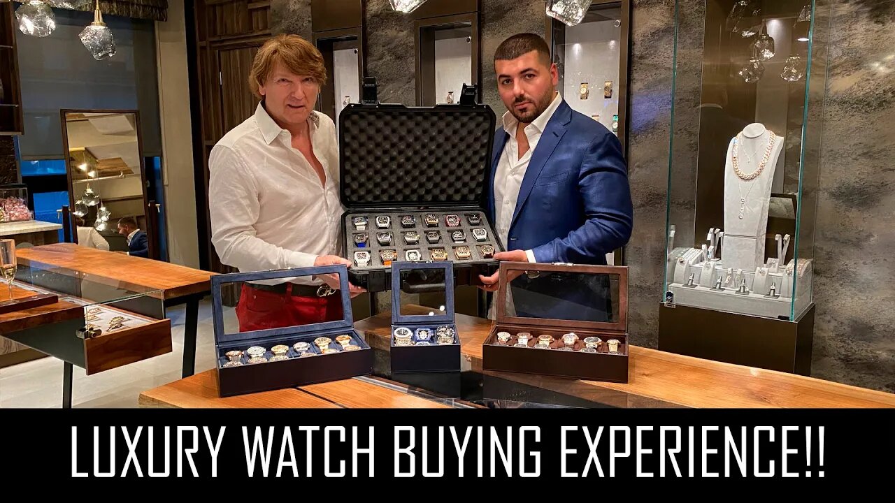 MULTI-MILLION DOLLAR LUXURY WATCH BUYING EXPERIENCE!!