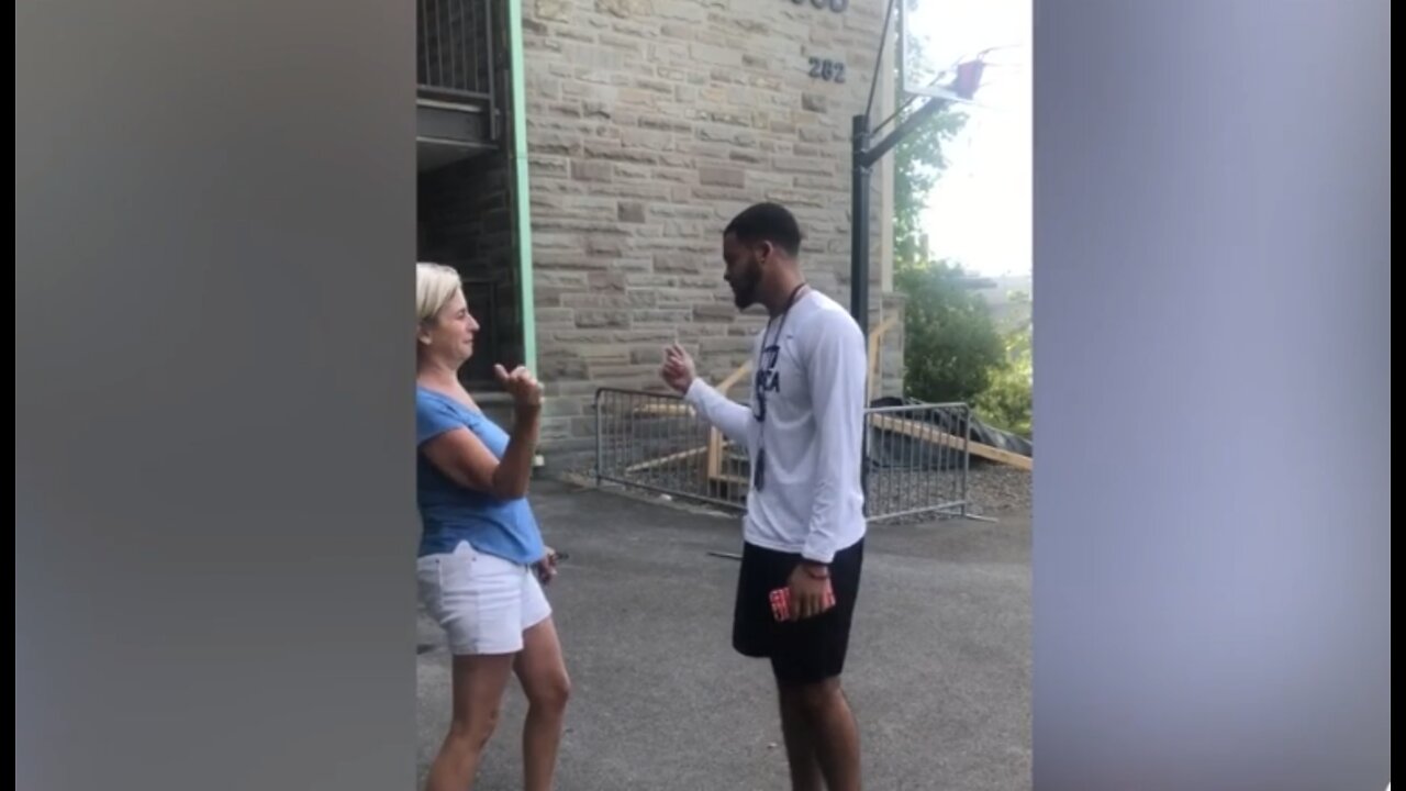 Mother-son handshake goes viral