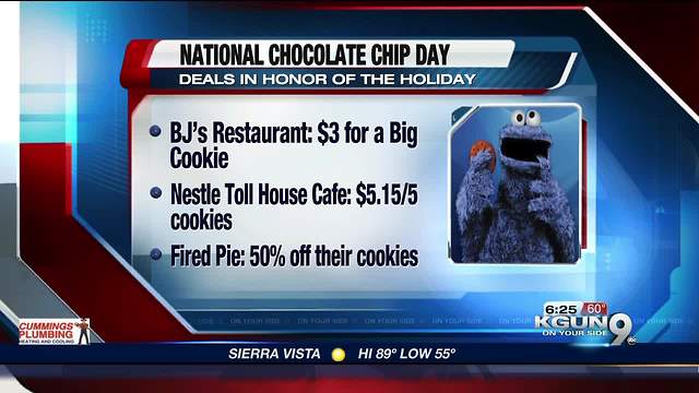 Local deals for National Chocolate Chip Day