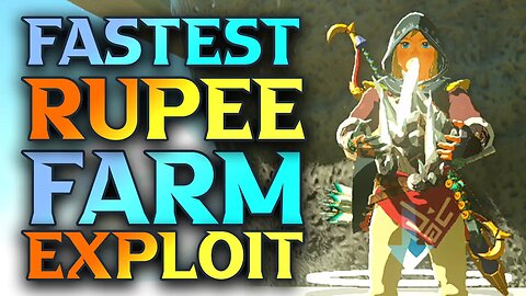 GLITCHED FASTEST RUPEE FARM - Zelda Tears Of The Kingdom Item Duplication Glitch