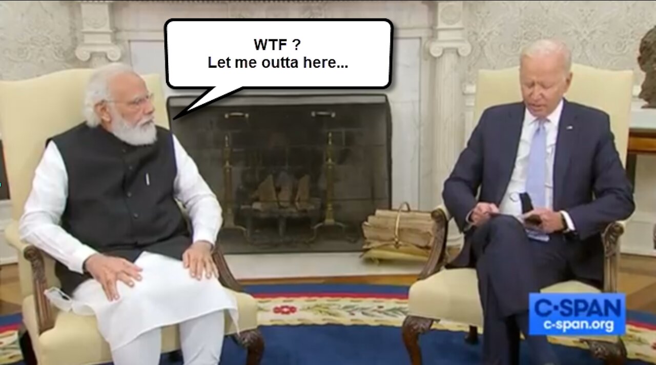 Sleepy Joe: “...I said that by 2020, when I was Vice President”