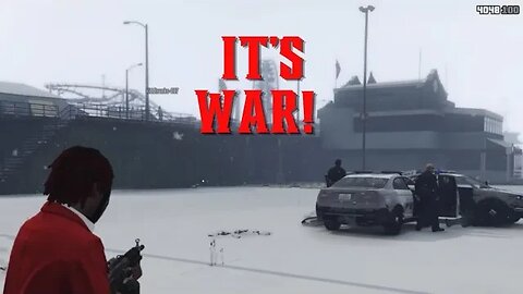 Our 4th player didn't join the heist so this happened.