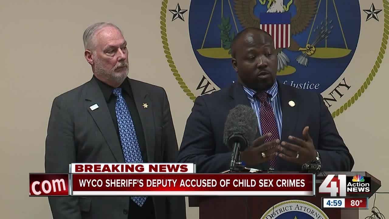 Wyandotte County deputy charged with child sex crimes