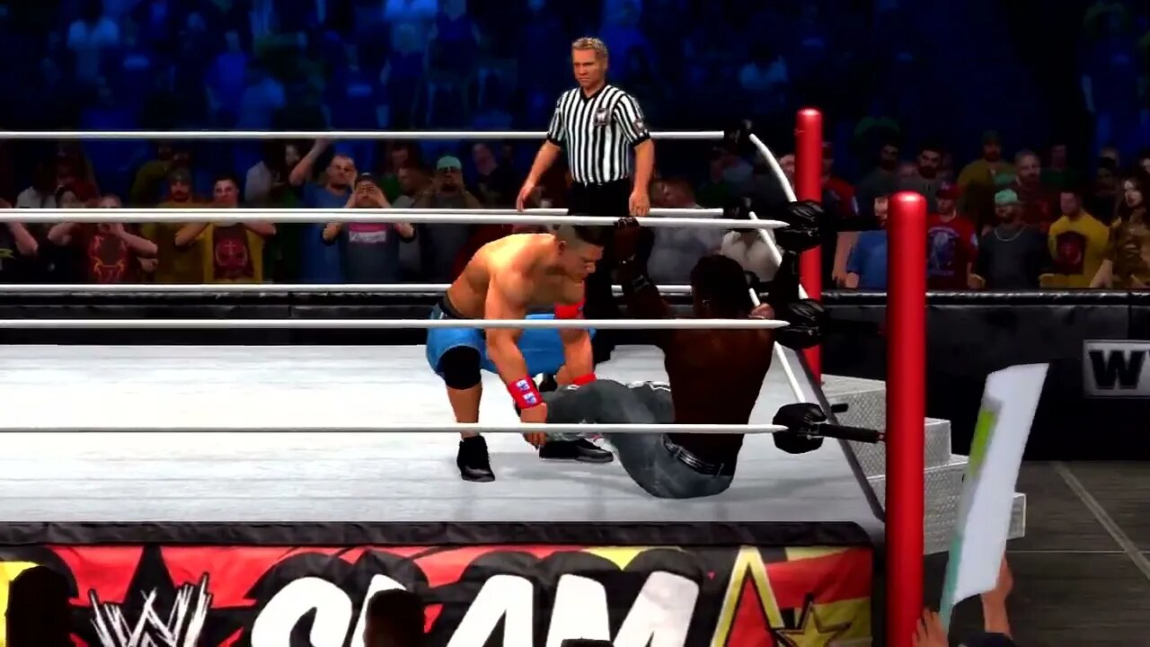 WWE '12 Gameplay John Cena vs R-Truth