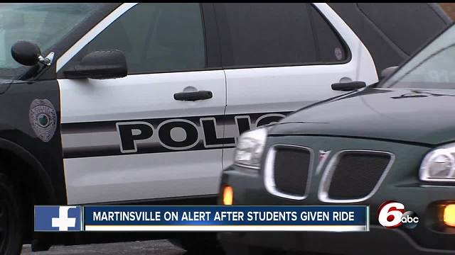 Stranger gives ride to Martinsville students during morning commute