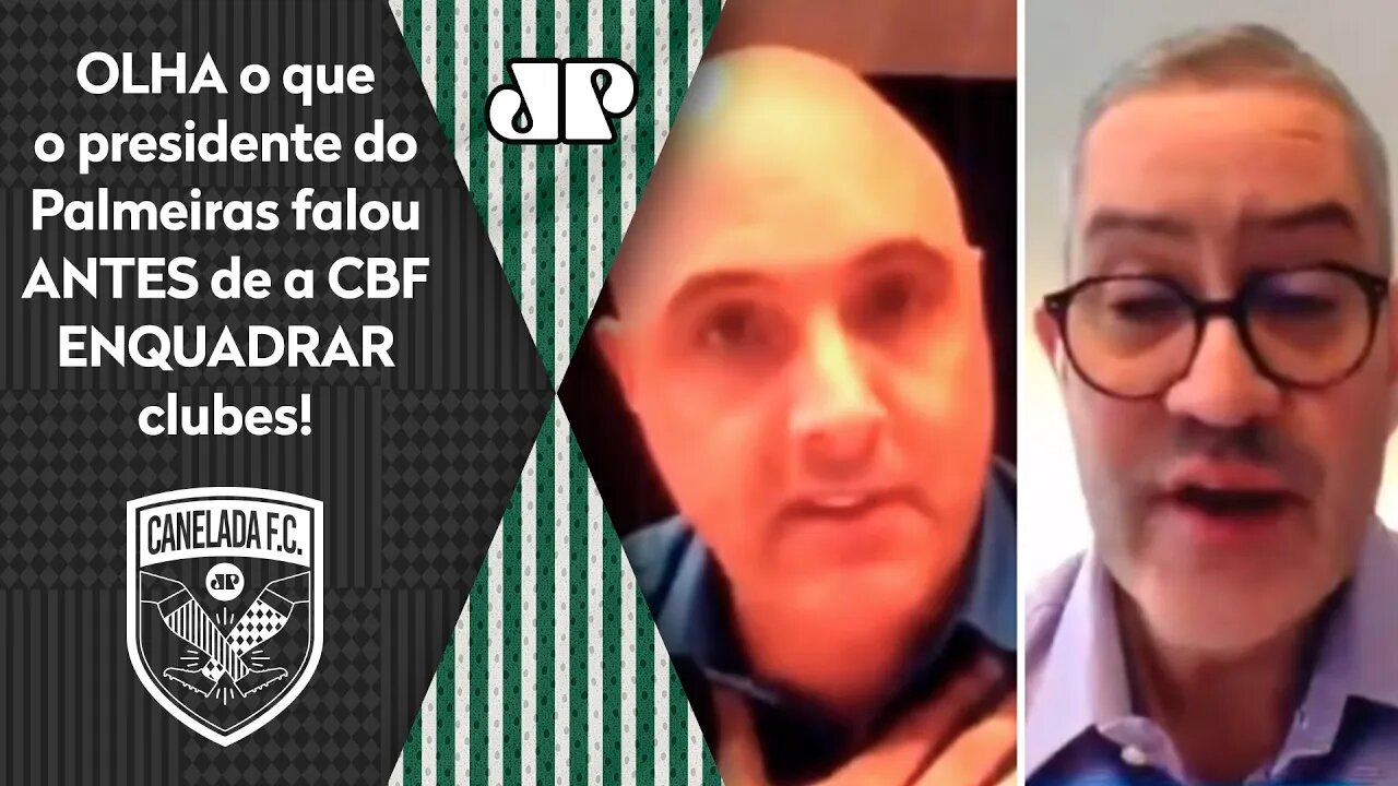 Palmeiras x CBF? Vídeo VAZOU, e OLHA o que Galiotte falou ANTES de Caboclo ENQUADRAR clubes!