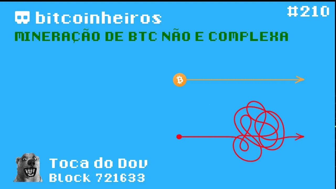 Mineração de BTC não é complexa