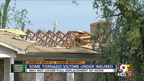 Some Dayton tornado victims under-insured