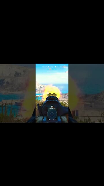 Battlefield V Crazy Sniper Headshot #shorts #battlefield #battlefieldv #battlefield5