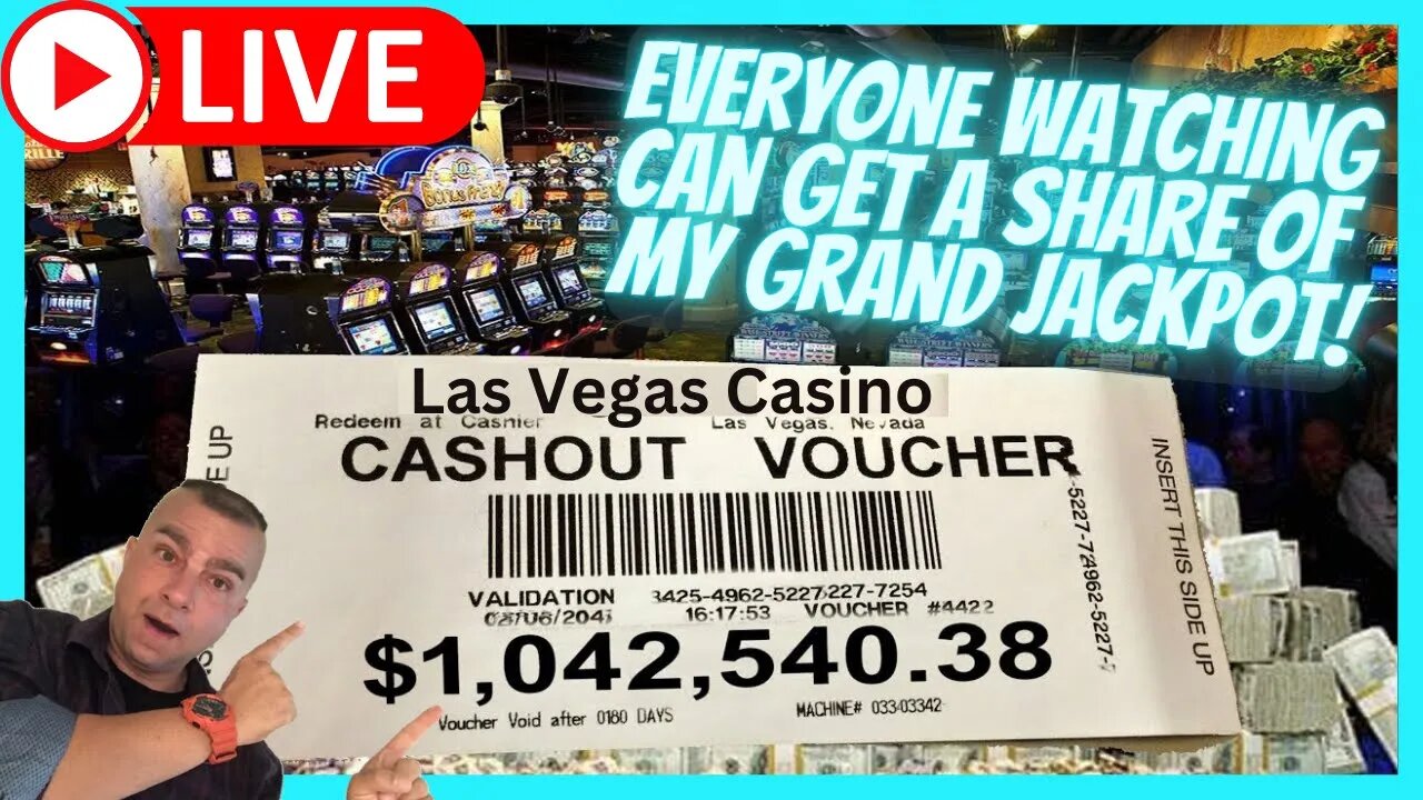 🔴LIVE! Share The Grand Jackpot With Slot Cracker💰If I Win, YOU WIN!