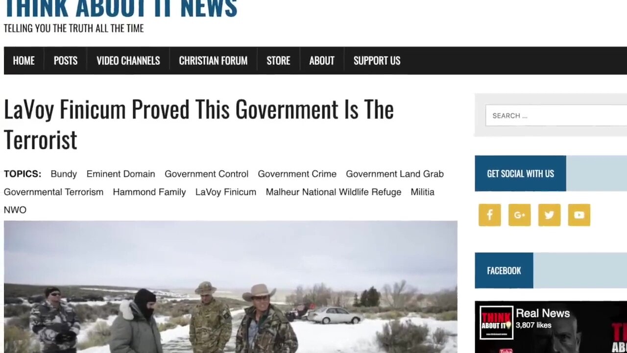 Did You Know Your Government Kills Men They Can’t Control