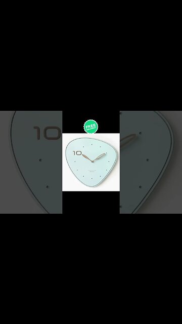 Creative Clock Simple Wall Watch Bedroom Living Room Wall Clock #shorts #homedecor #lifestyle