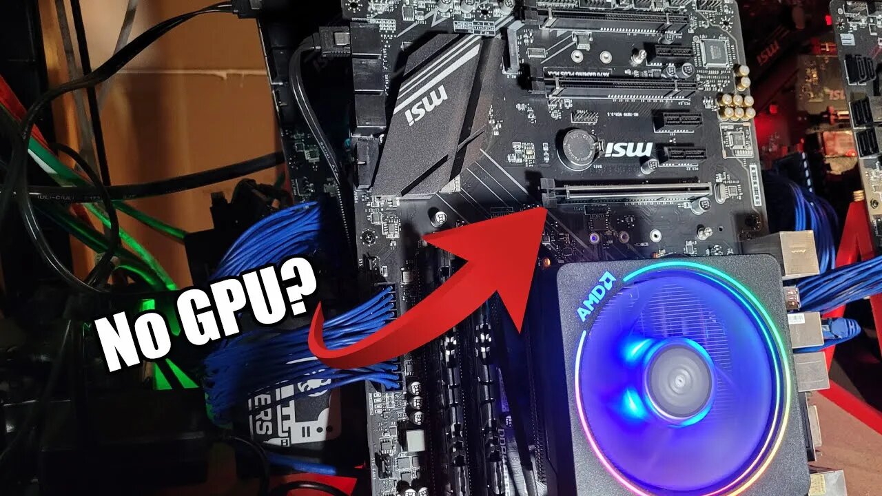 Ryzen 3000/5000 Series No GPU? How-To