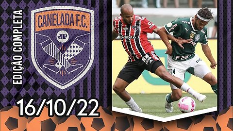 Palmeiras PERDE PÊNALTI e SÓ EMPATA com o São Paulo mesmo com DOIS A MAIS! | CANELADA (16/10/22)