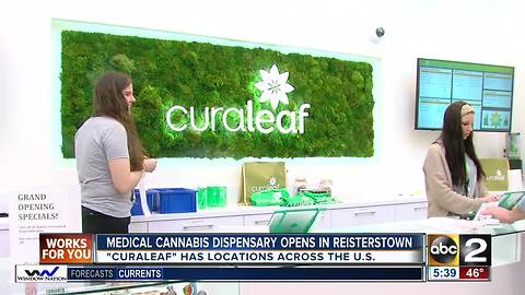 Curaleaf opens dispensary in Reisterstown