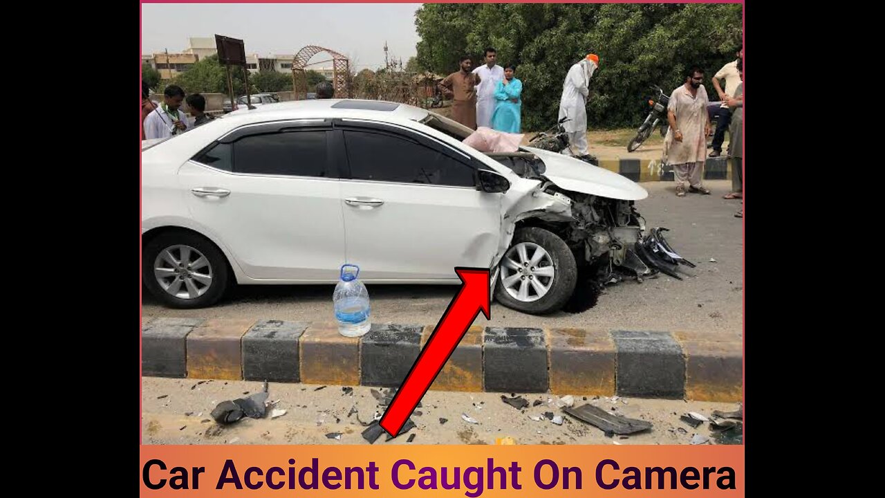 Shocking Road Accident Caught on Camera