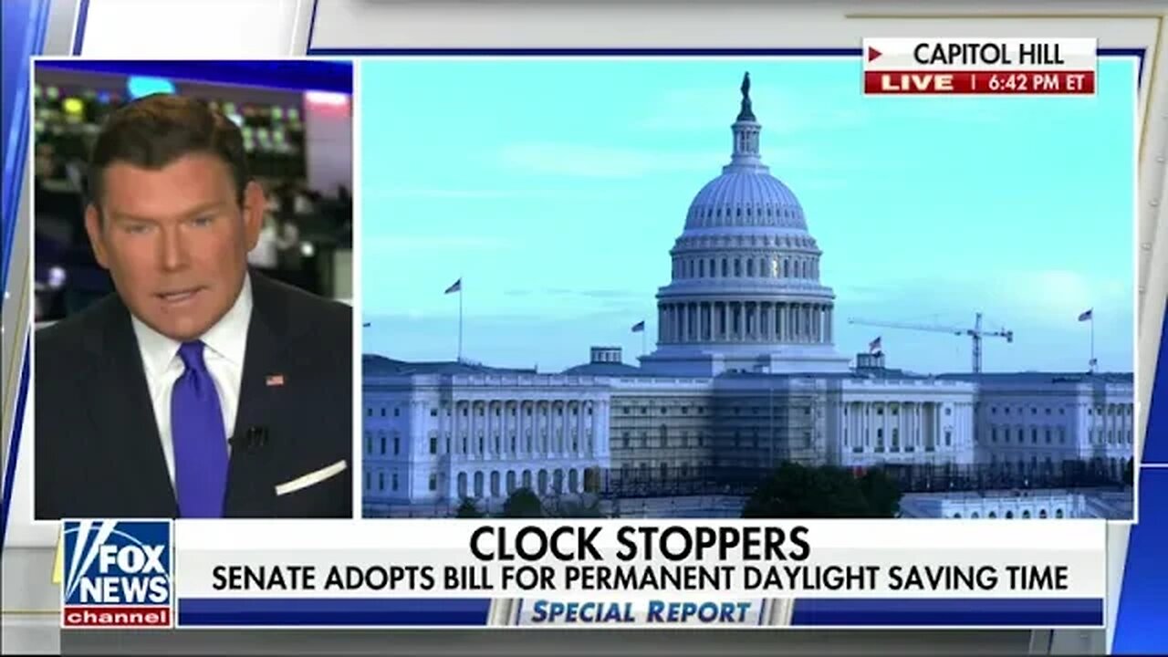 Special Report's Bret Baier Discusses Senator Rubio's Sunshine Protection Act