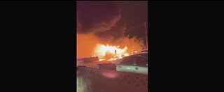 BREAKING OVERNIGHT: Fire destroys North Las Vegas home