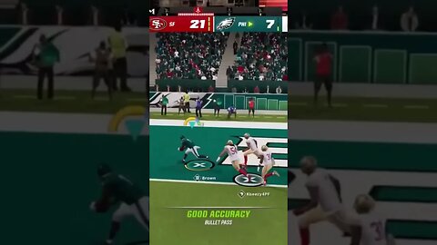 JALEN HURTS DOT TO AJ BROWN #drw15 #madden23 #eagles