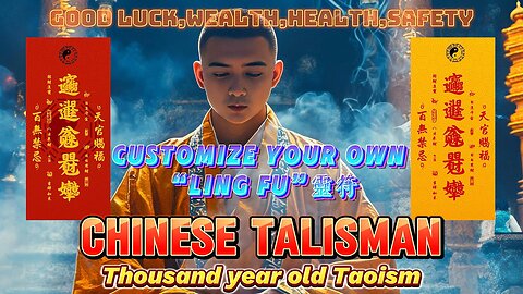 I will pray for Chinese taoist talismans for you within 24h