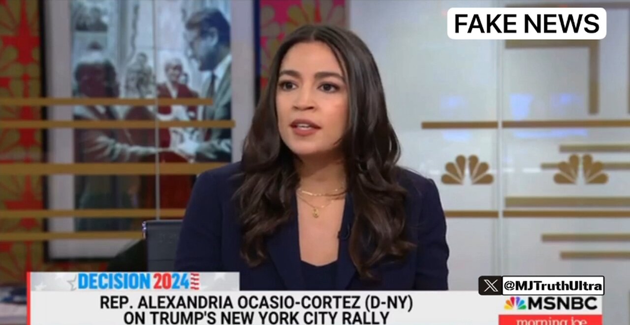 She sounds very worried and unhinged…AOC is losing it