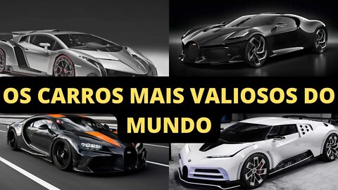 VOCÊ SABE QUAIS SÃO OS 10 CARROS MAIS VALIOSOS DO MUNDO, CONFIRA QUAIS SÃO ELES