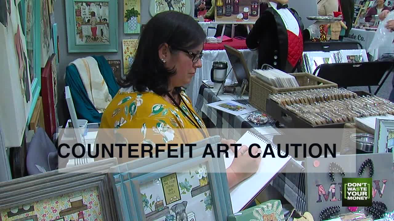 Counterfeit Art Caution