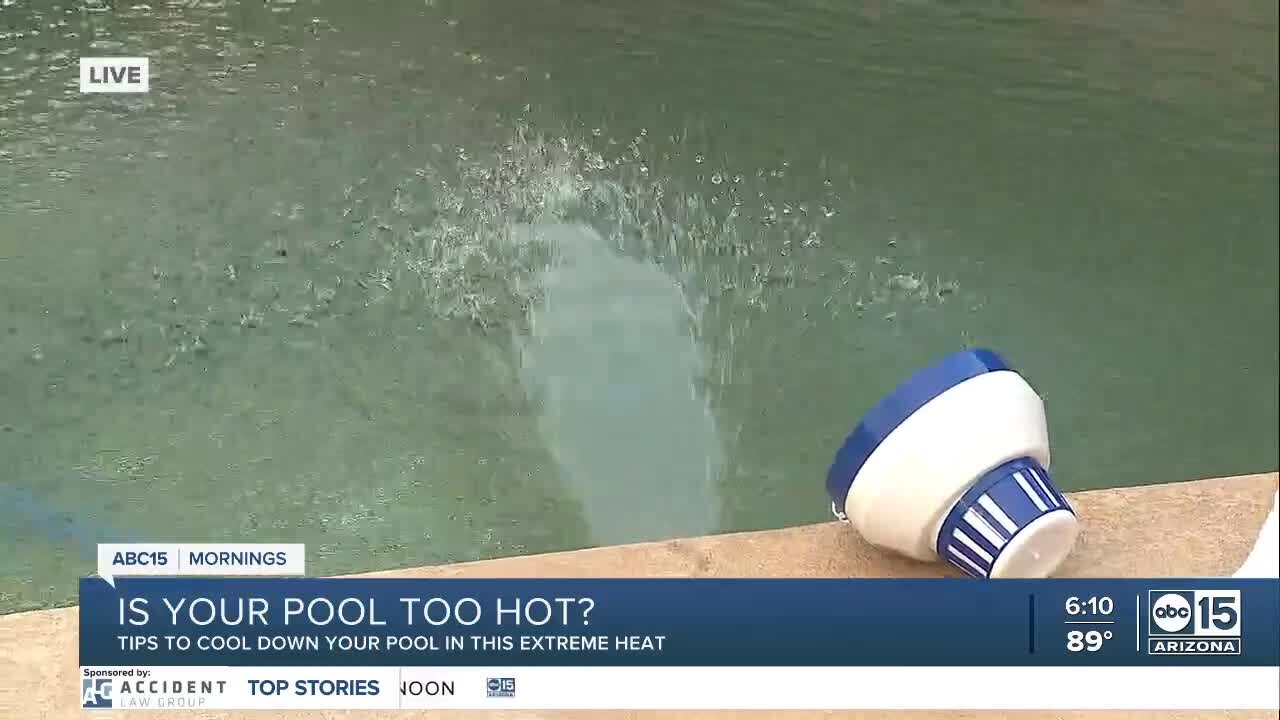 Tips to keep your pool cool during Arizona's extreme heat